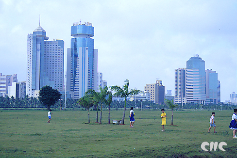 Haikou, one of the 'Top 16 Chinese cities with the best air quality in 2014' by China.org.cn.