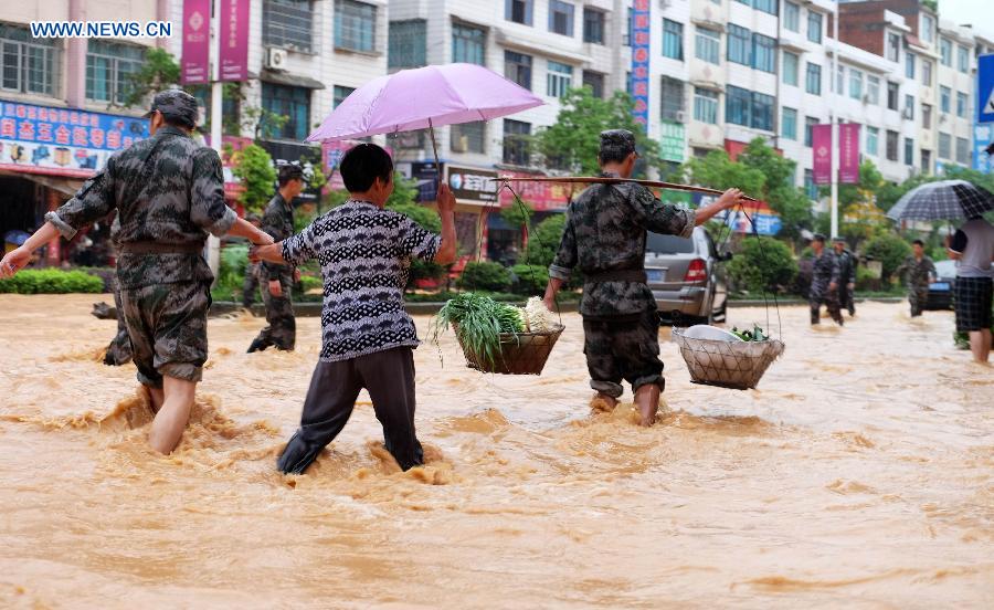 #CHINA-SOUTHERN REGIONS-RAINSTORM(CN)