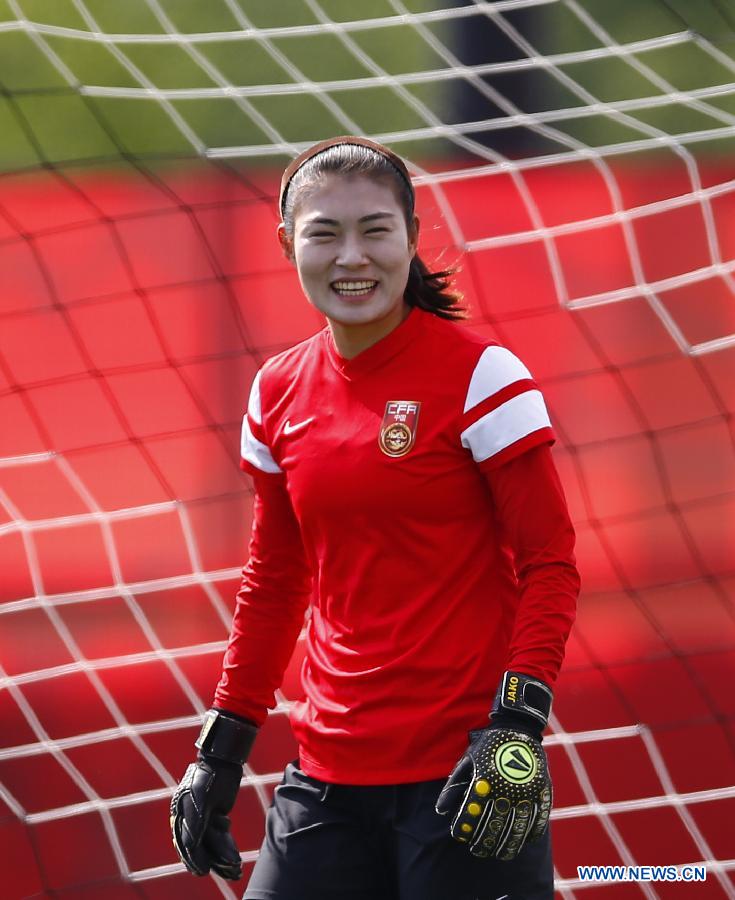 (SP)CANADA-EDMONTON-FIFA WOMEN'S WORLD CUP-CHINA-TRAINING