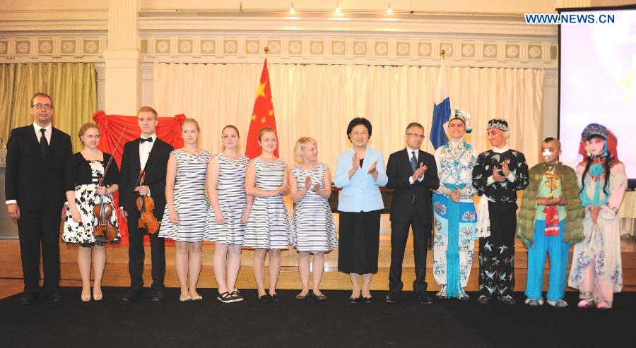 FINLAND-HELSINKI-CHINA-LIU YANDONG-VISIT