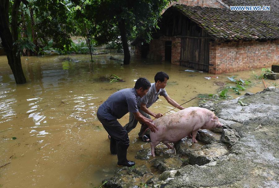 CHINA-GUANGXI-RAINSTORM-DEATH (CN)