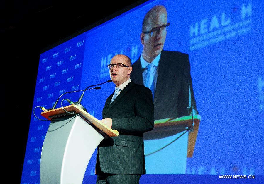 CZECH-PRAGUE-HEALTH MINISTER FORUM-BOHUSLAV SOBOTKA