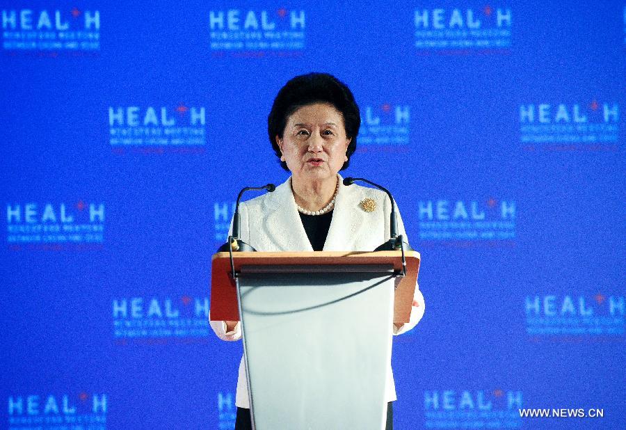 CZECH-PRAGUE-HEALTH MINISTER FORUM-LIU YANDONG