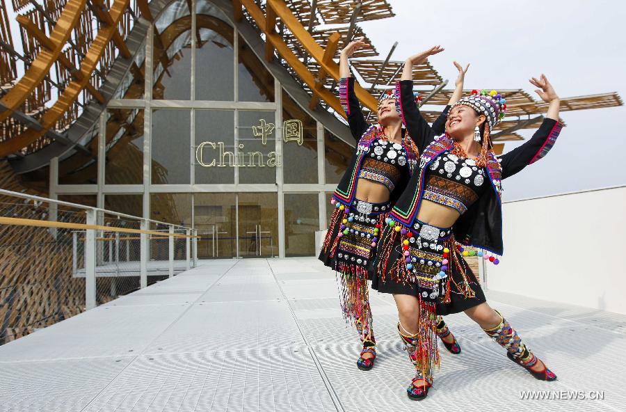 ITALY-MILAN-EXPO MILANO-CHINA PAVILION-HANI ANCIENT BALLAD