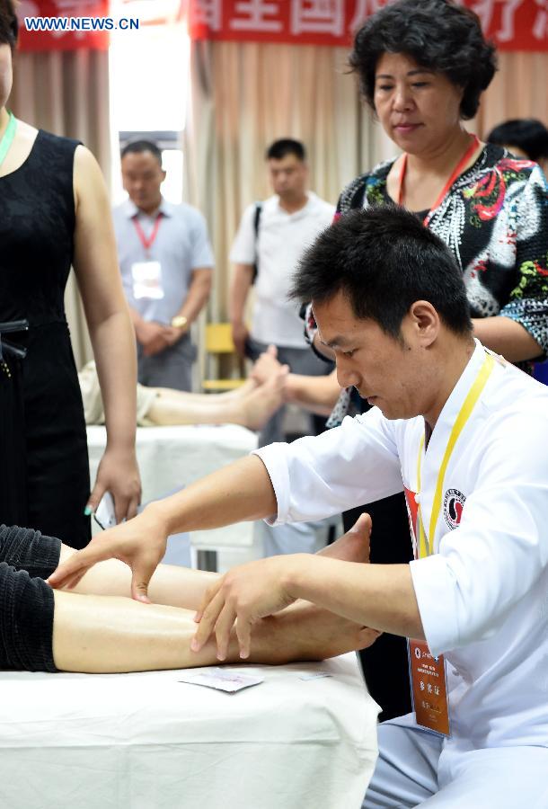 CHINA-JIANGSU-FOOT MASSAGE CONTEST (CN)