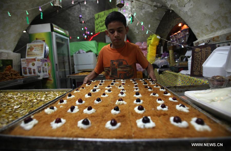 MIDEAST-NABLUS-RAMADAN