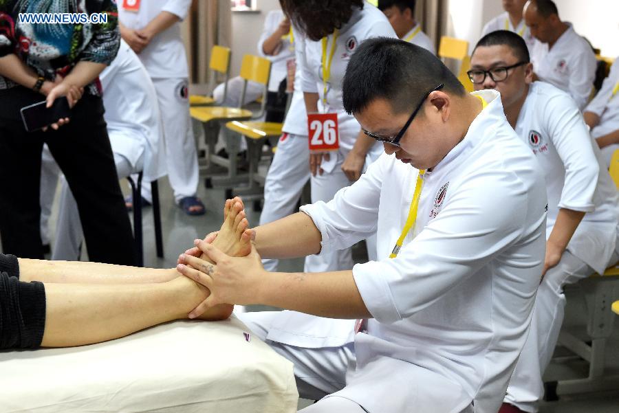 CHINA-JIANGSU-FOOT MASSAGE CONTEST (CN)