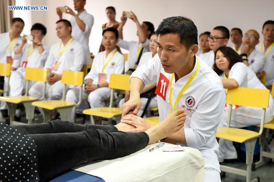 CHINA-JIANGSU-FOOT MASSAGE CONTEST (CN)