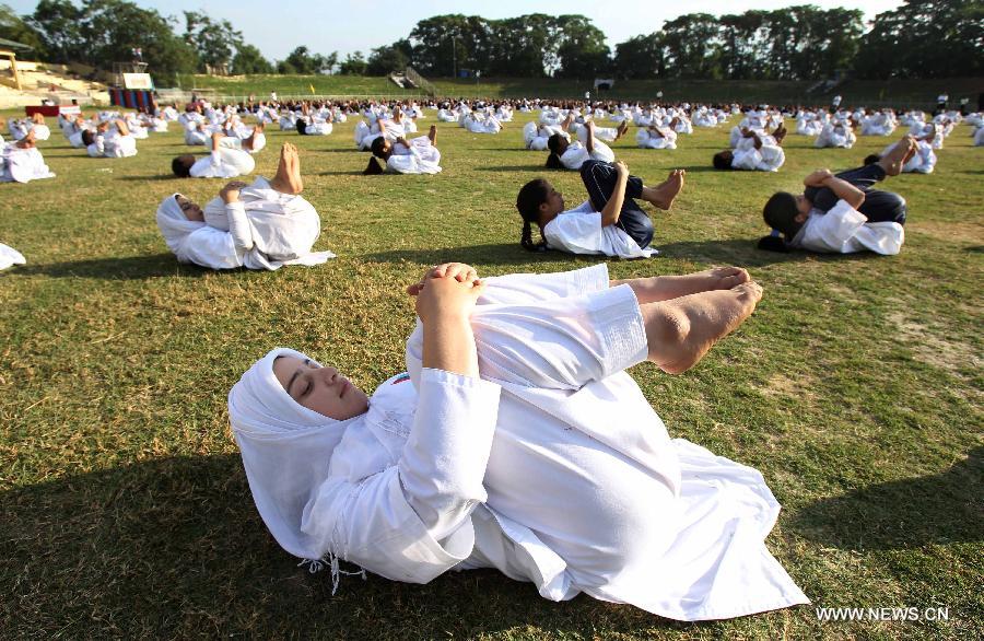 The International Yoga Day falls on June 21, 2015.