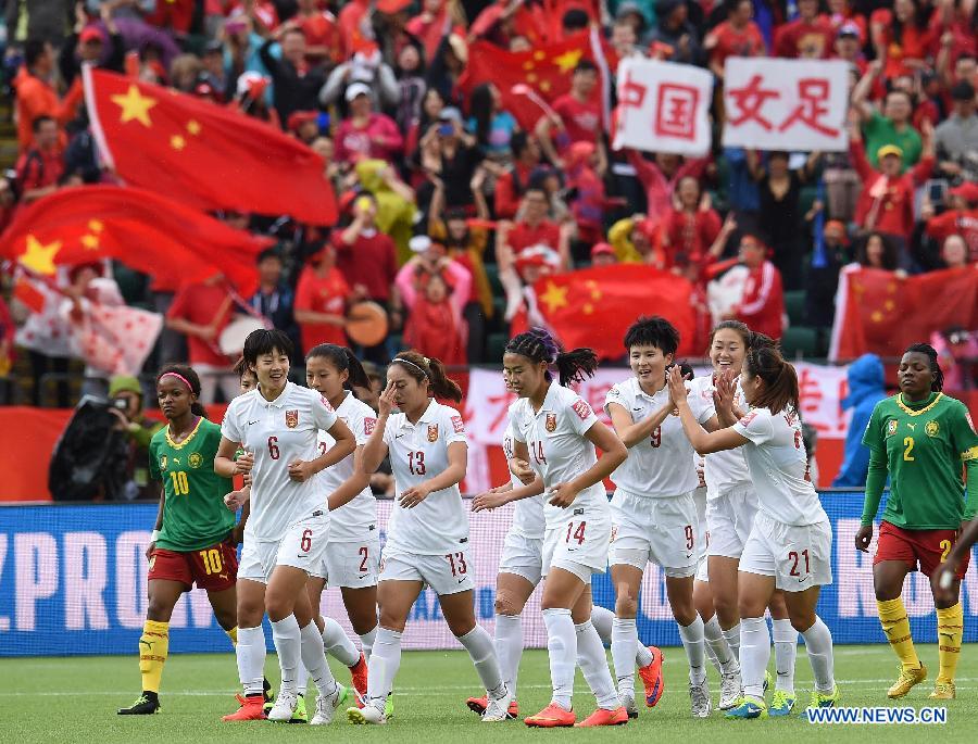 (SP)CANADA-EDMONTON-FIFA WOMEN'S WORLD CUP-CHN VS CMR