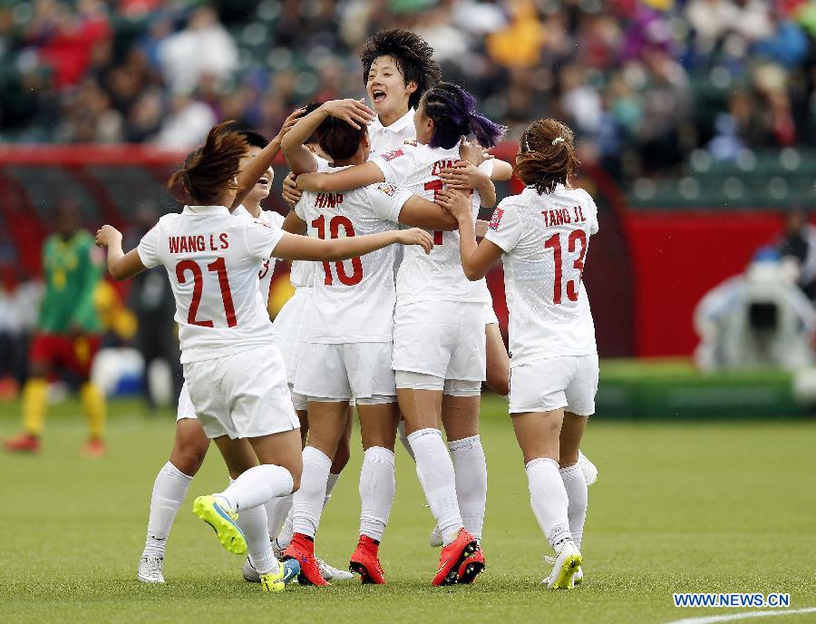 (SP)CANADA-EDMONTON-FIFA WOMEN'S WORLD CUP-CHN VS CMR