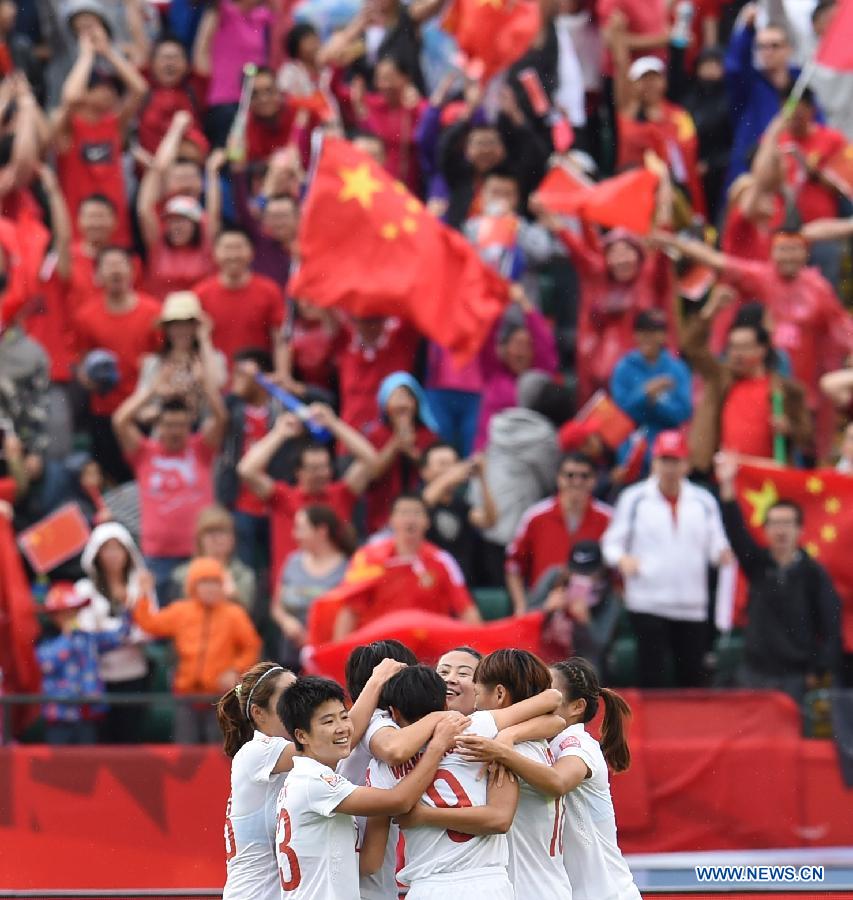 (SP)CANADA-EDMONTON-FIFA WOMEN'S WORLD CUP-CHN VS CMR