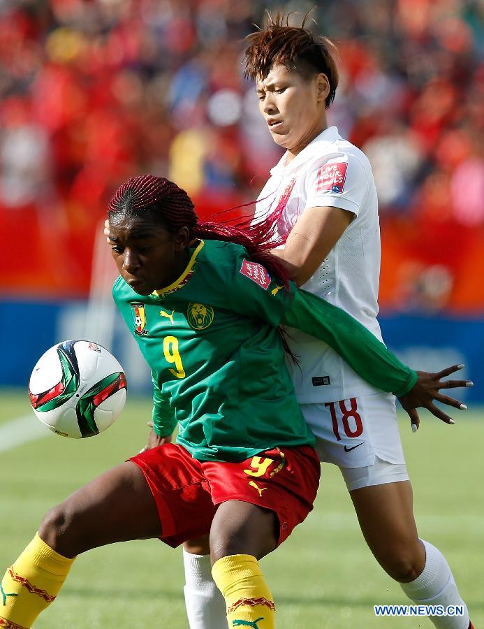 (SP)CANADA-EDMONTON-FIFA WOMEN'S WORLD CUP-CHN VS CMR