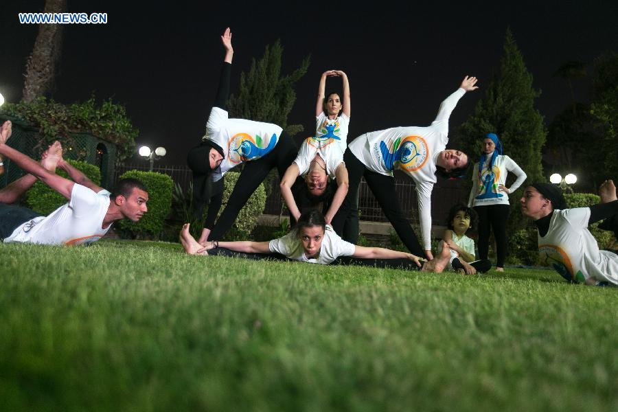 EGYPT-CAIRO-INTERNATIONAL DAY OF YOGA