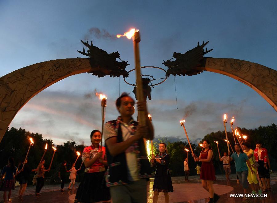 CHINA-YUNNAN-SUMMER SOLSTICE-CELEBRATION (CN)