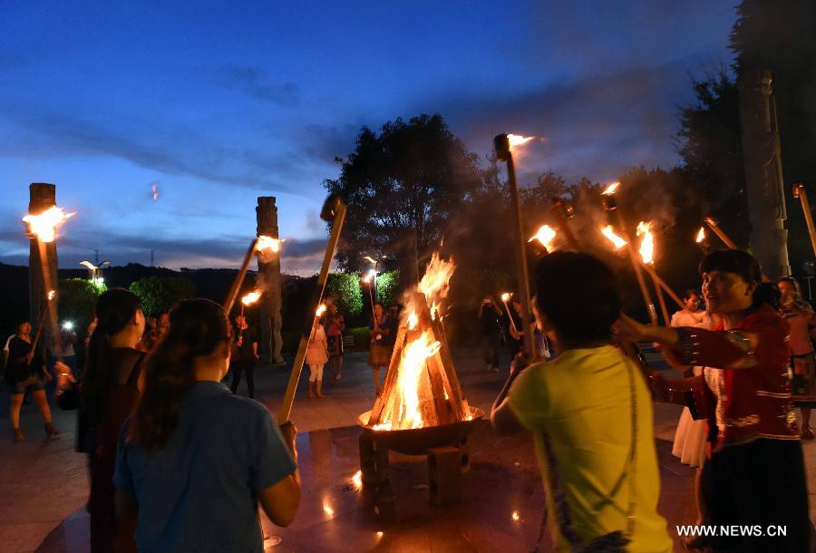 CHINA-YUNNAN-SUMMER SOLSTICE-CELEBRATION (CN)