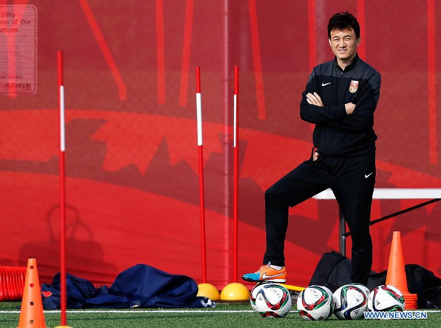 (SP)CANADA-OTTAWA-FIFA-WOMEN'S WORLD CUP-TRAINING SESSION-CHINA