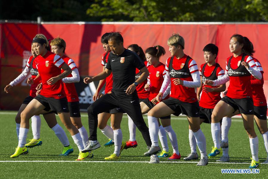 (SP)CANADA-OTTAWA-FIFA-WOMEN'S WORLD CUP-TRAINING SESSION-CHINA