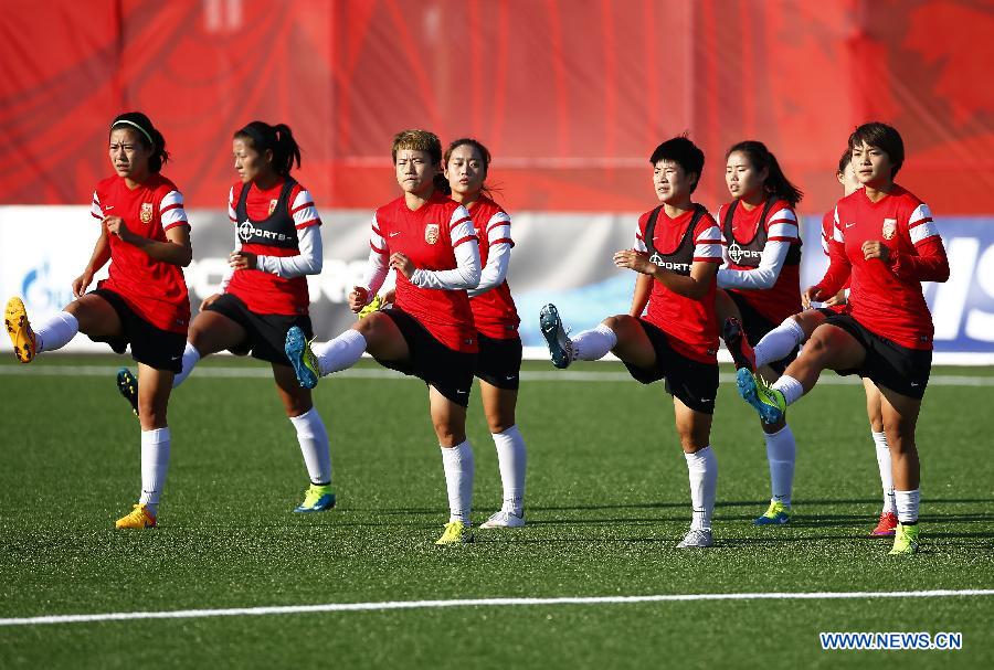 (SP)CANADA-OTTAWA-FIFA-WOMEN'S WORLD CUP-TRAINING SESSION-CHINA