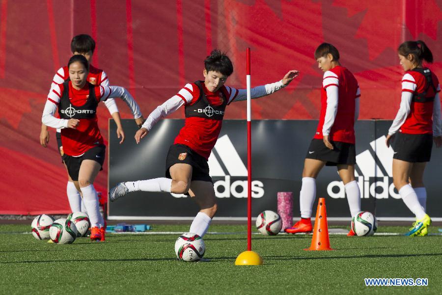 (SP)CANADA-OTTAWA-FIFA-WOMEN'S WORLD CUP-TRAINING SESSION-CHINA