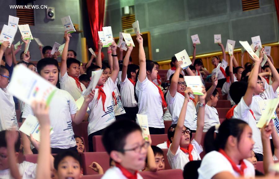 CHINA-BEIJING-CHILDREN-PAINTING COMPETITION (CN)