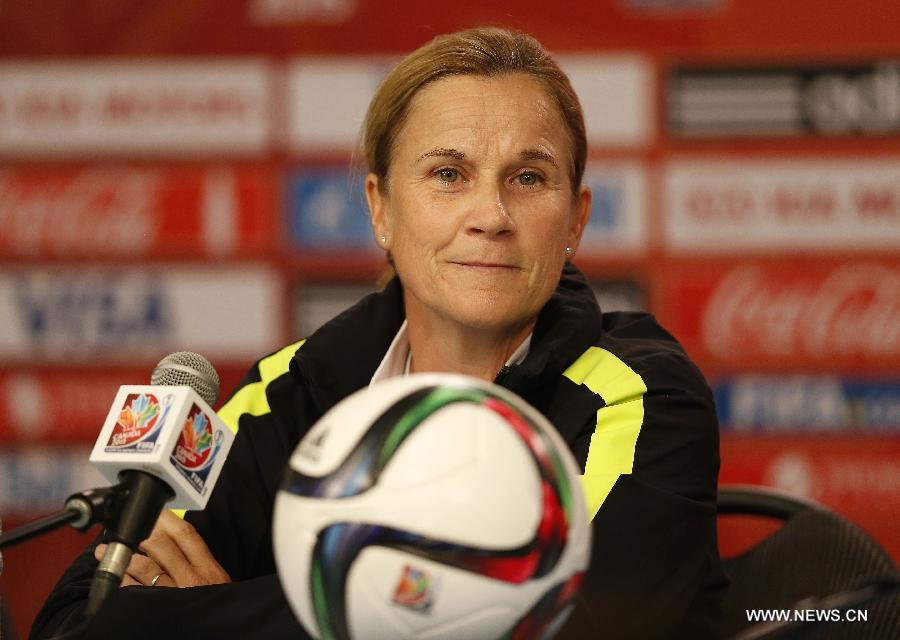 (SP)CANADA-OTTAWA-FIFA-WOMEN'S WORLD CUP-QUARTERFINALS-PRESS CONFERENCE-US