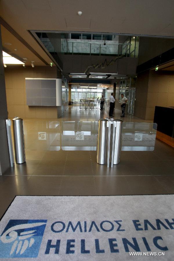 Athens Stock Exchange is seen closed following the decision of Greek Capital Market Commission in Athens, June 29, 2015.