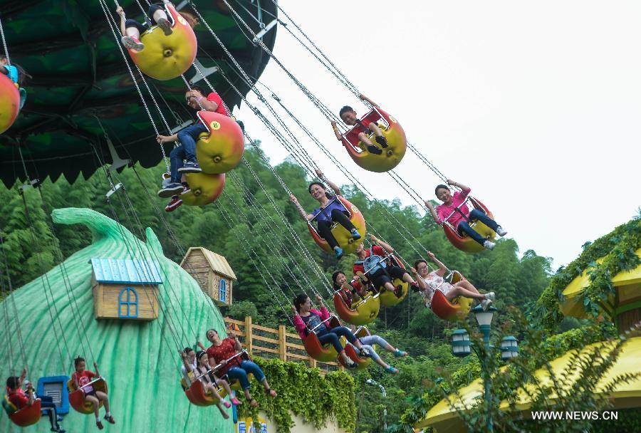 CHINA-ZHEJIANG-ANJI-HELLO KITTY-THEME PARK-OPEN (CN)