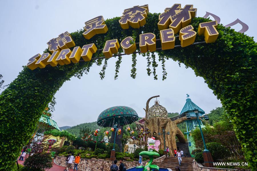 CHINA-ZHEJIANG-ANJI-HELLO KITTY-THEME PARK-OPEN (CN)