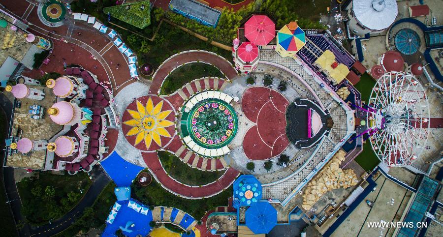 CHINA-ZHEJIANG-ANJI-HELLO KITTY-THEME PARK-OPEN (CN)