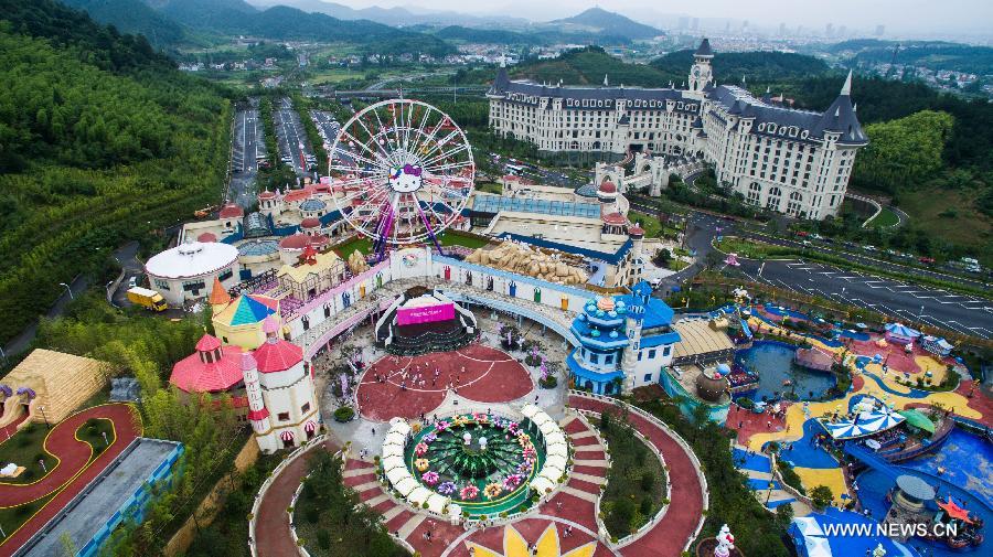 CHINA-ZHEJIANG-ANJI-HELLO KITTY-THEME PARK-OPEN (CN)