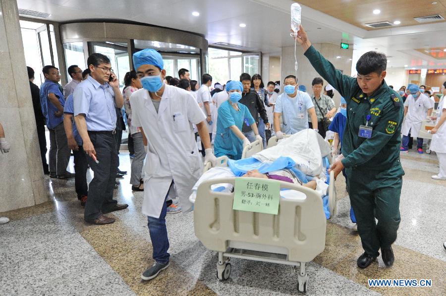 CHINA-JILIN-ROAD ACCIDENT-TREATMENT (CN)