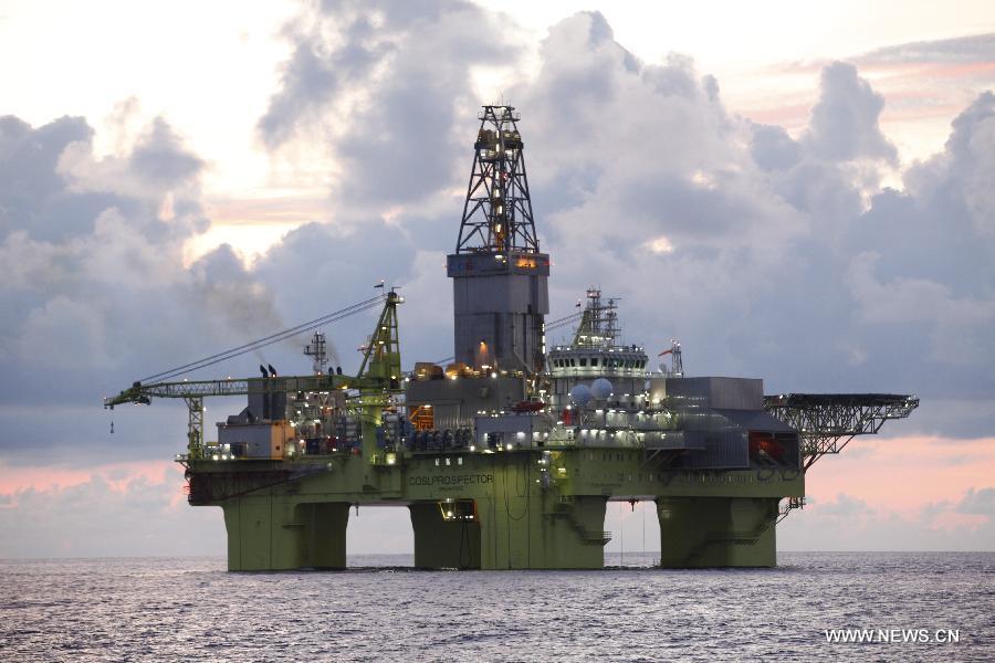 #CHINA-SOUTH CHINA SEA-DRILLING PLATFORM-OPERATION (CN*)
