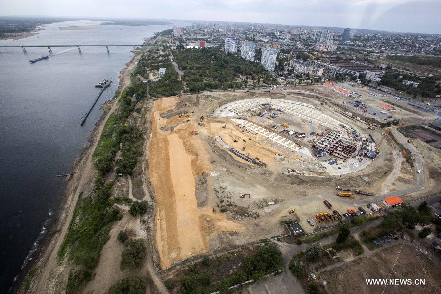 (SP)RUSSIA-VOLGOGRAD-FIFA WORLD CUP-CONSTRUCTION