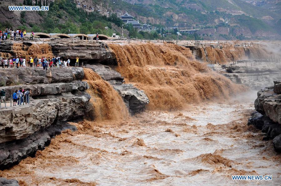 #CHINA-SHANXI-LINFEN-HUKOU WATERFALL (CN)