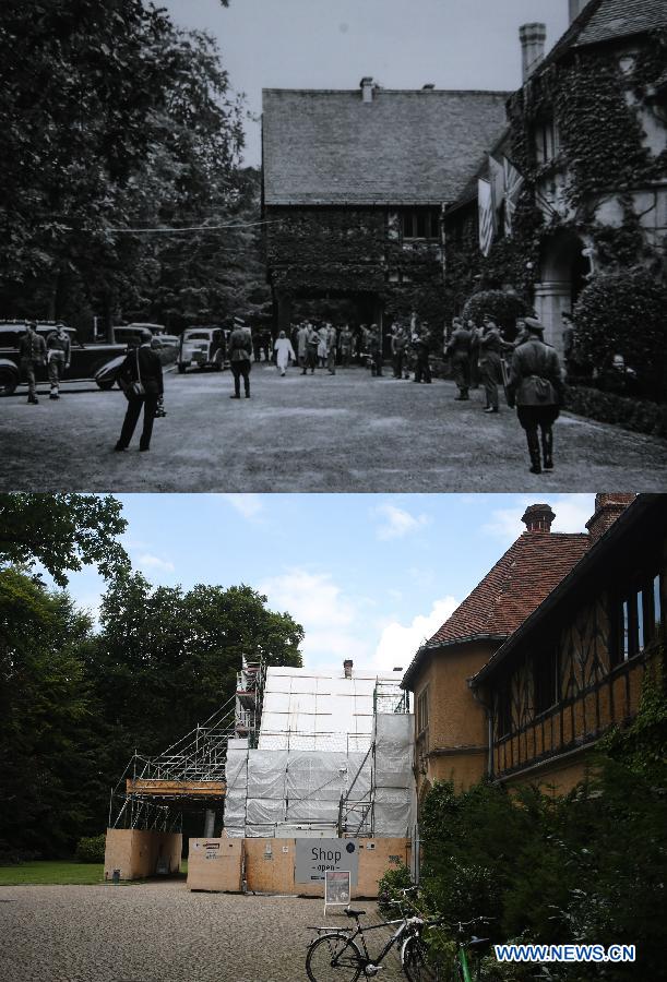 GERMANY-POTSDAM-POTSDAM PROCLAMATION-CECILIENHOF PALACE