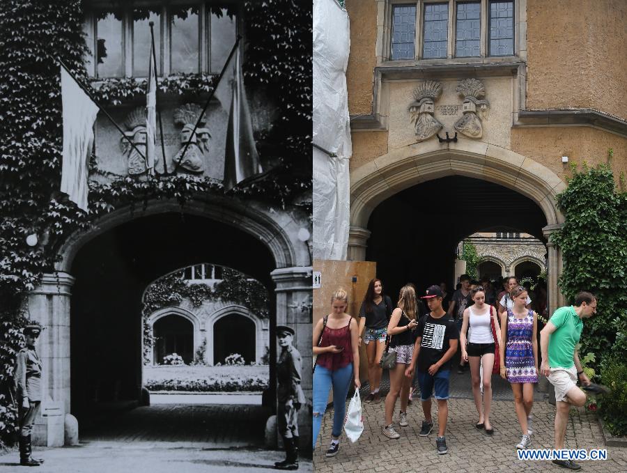 GERMANY-POTSDAM-POTSDAM PROCLAMATION-CECILIENHOF PALACE