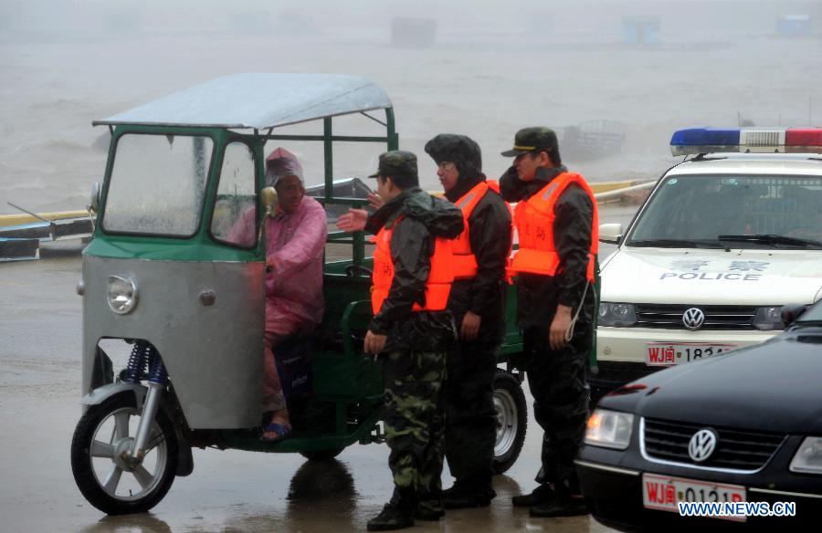 CHINA-FUJIAN-TYPHOON SOUDELOR-LANDFALL (CN)