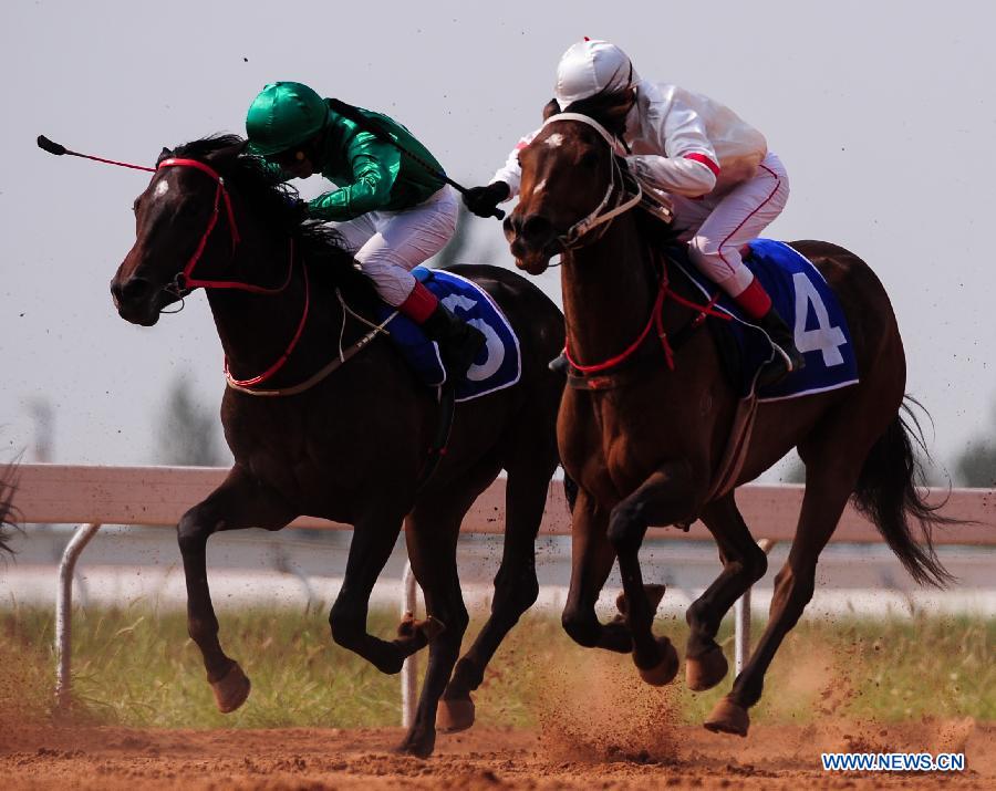 (SP)CHINA-ORDOS-NATIONAL ETHNIC GAMES-HORSE RACING(CN)