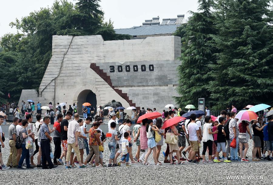 CHINA-NANJING-MASSACRE MEMORIAL HALL-VISITOR QUANTITY (CN) 