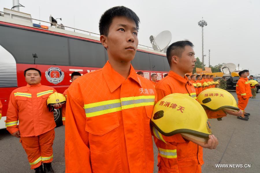 The death toll from last week's massive blasts in Tianjin rose to 114.