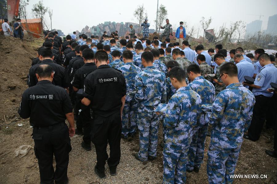 The death toll from last week's massive blasts in Tianjin rose to 114.