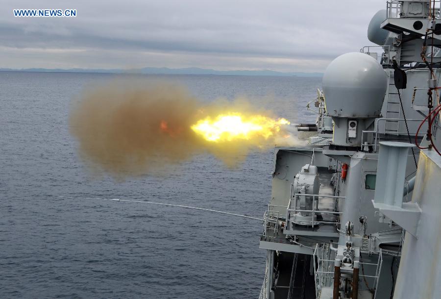 The Joint Sea-2015 (II) drill takes place from Aug. 20 to 28 in the Peter the Great Gulf, waters off the Clerk Cape, and the Sea of Japan.