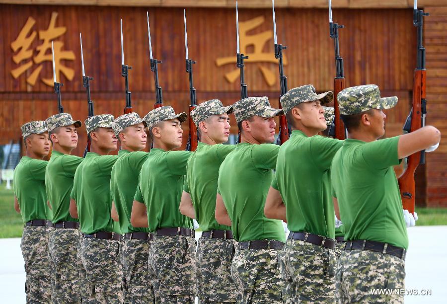 CHINA-BEIJING-FOREIGN TROOPS-PARADE TRAINING (CN)