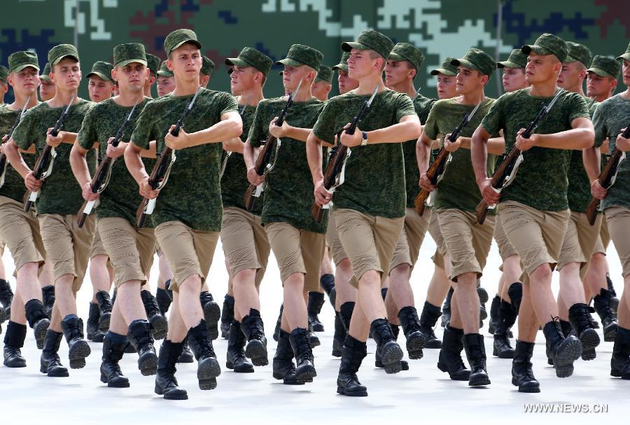 CHINA-BEIJING-FOREIGN TROOPS-PARADE TRAINING (CN)