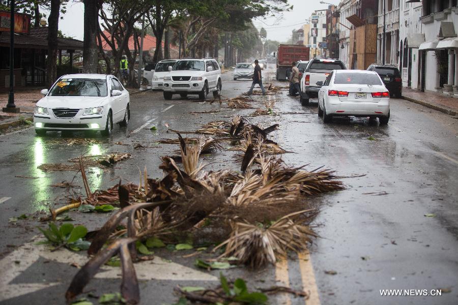 According to local press, the tropical Storm 'Erika' began to lose steam Friday as it skirted along the southern coast of the Dominican Republic, but it left behind a trail of destruction that included at least a dozen of people killed on the Caribbean island nation of Dominica. 