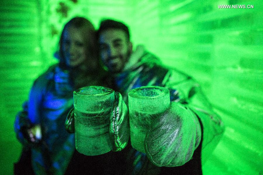 ARGENTINA-EL CALAFATE-GLACIO BAR