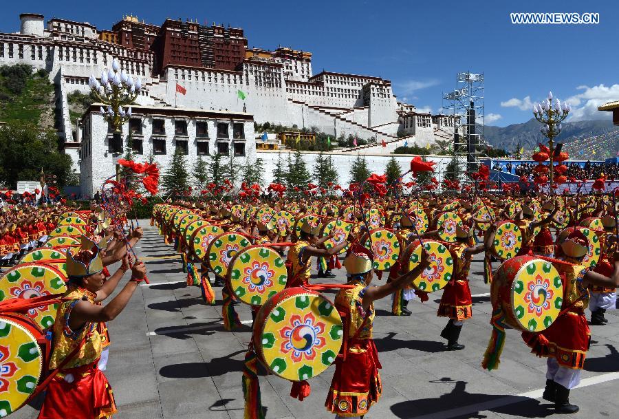 CHINA-LHASA-50TH ANNIVERSARY OF TIBET'S AUTONOMY-CELEBRATIONS (CN)