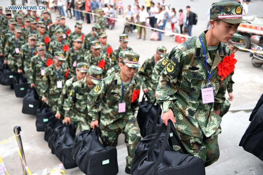 #CHINA-MILITARY-NEW RECRUITS (CN)