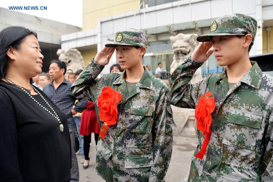 #CHINA-MILITARY-NEW RECRUITS (CN)